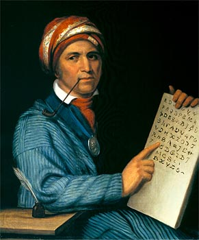Sequoyah, creator of the Cherokee alphabet
